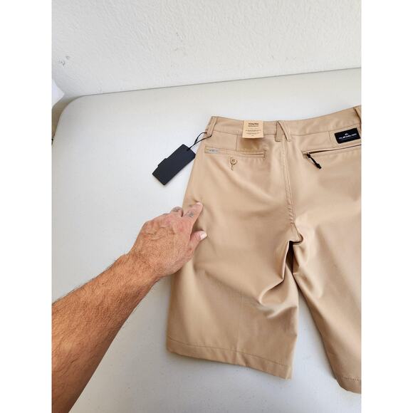Quiksilver Shorts Boys 12 Khaki Amphibian Hybrid Walkshorts 4-Way Stretch Youth - Picture 7 of 16